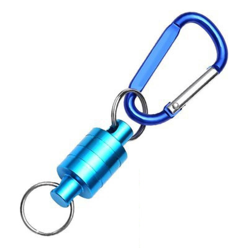 Strong Magnetic Carabiner Aluminum Alloy Carabiner Keychain Outdoor Camping Climbing Snap Clip Lock