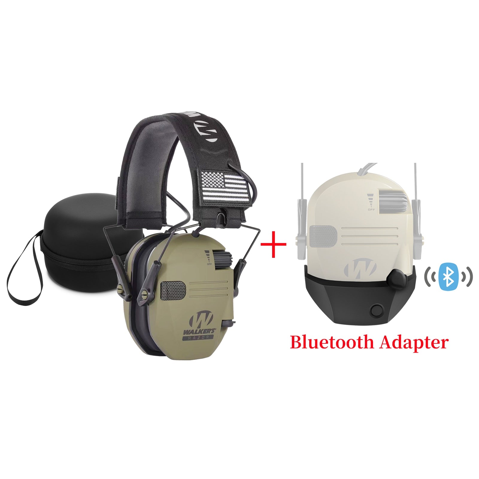 Ear Protection Safety Earmuffs Noise Reduction Slim Shooter Electronic Muffs Hearing