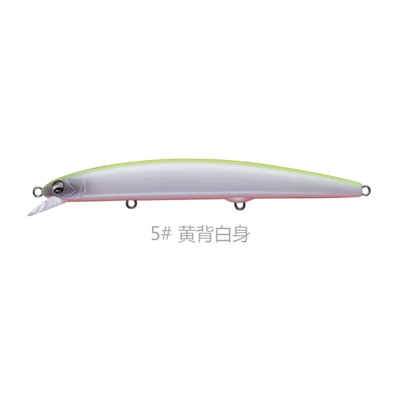 EWE BAOJUN2 Floating Minnow Fishing Lure S115/S125/S140F Jerkbait 13/17/21g