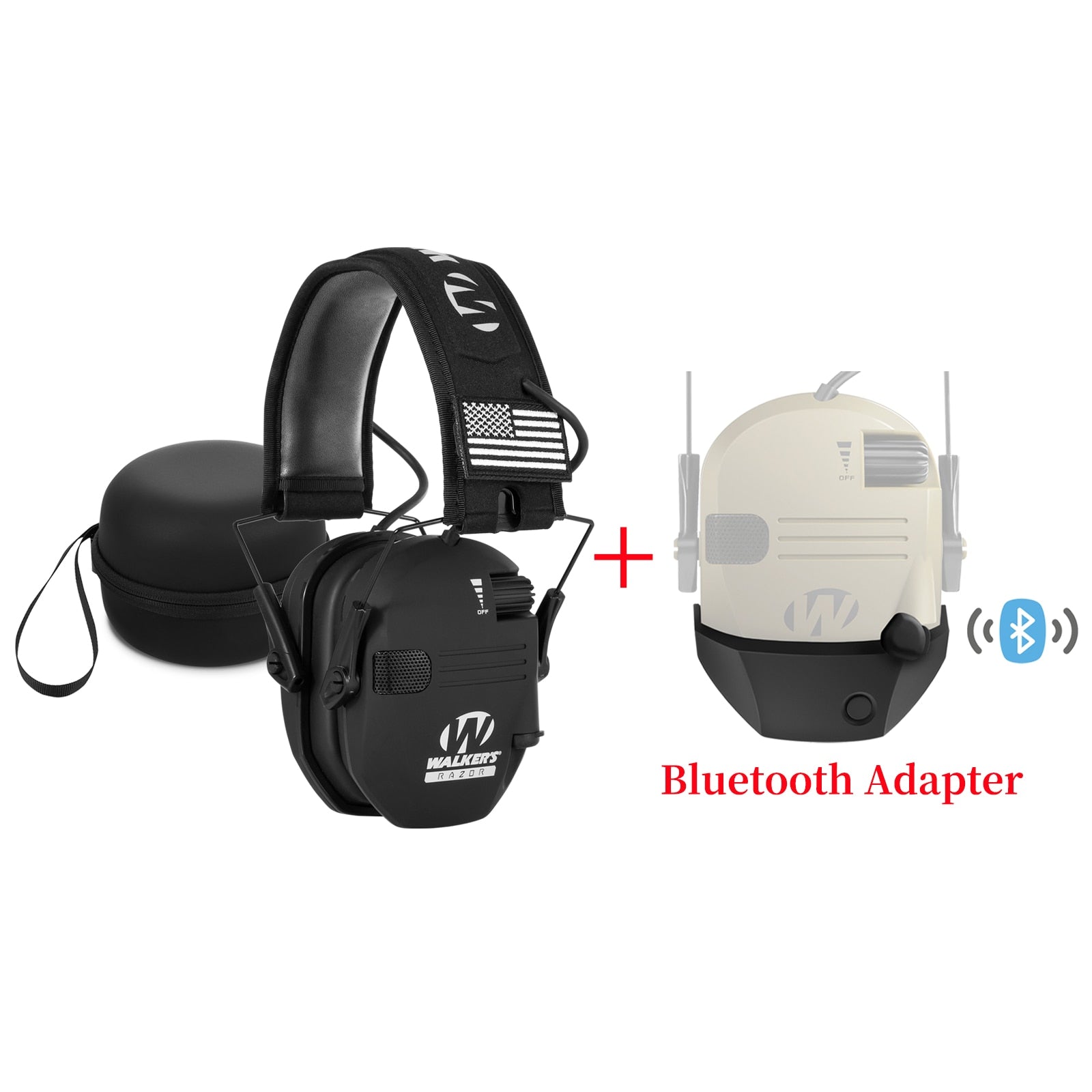 Ear Protection Safety Earmuffs Noise Reduction Slim Shooter Electronic Muffs Hearing