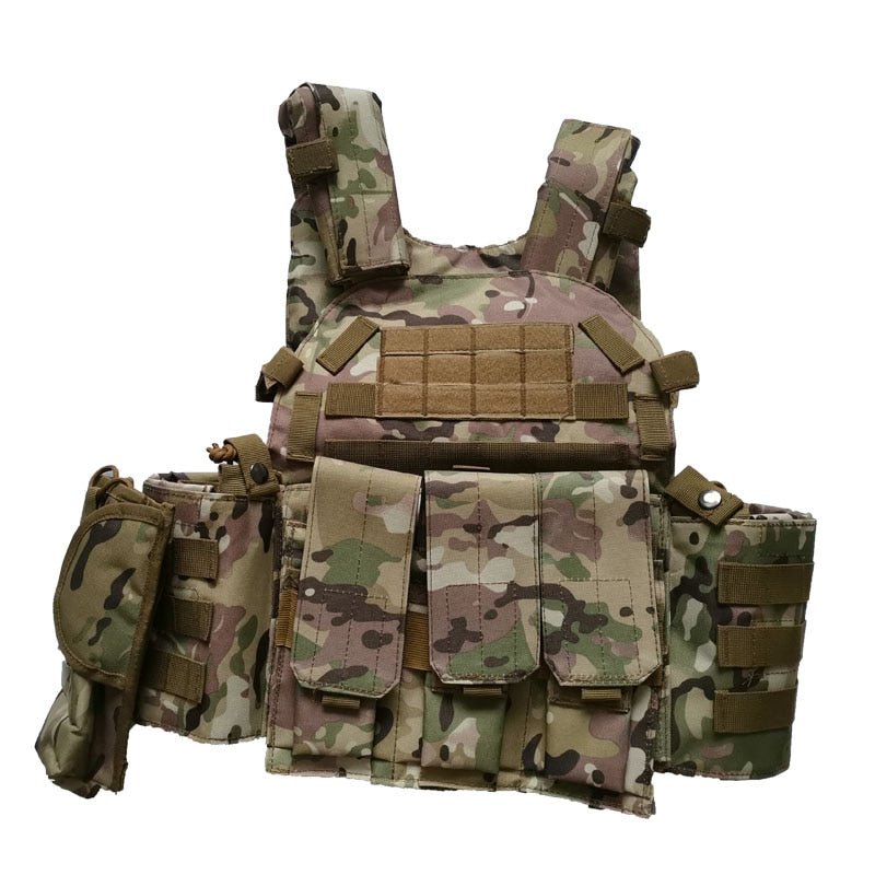 Paintball Airsoft Vest Paintball FG Multicam Camouflage Hunting Vest Assault Shooting Vests Outdoor