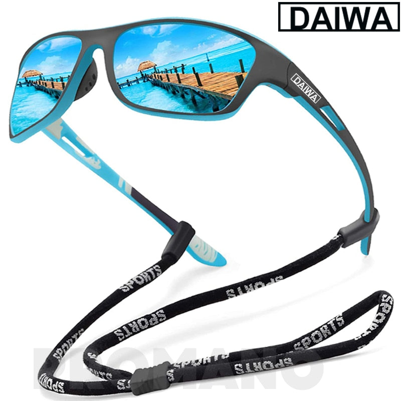 Dalwa Polarized Fishing Sunglasses Men&#39;s Driving Shades Male Sun Glasses