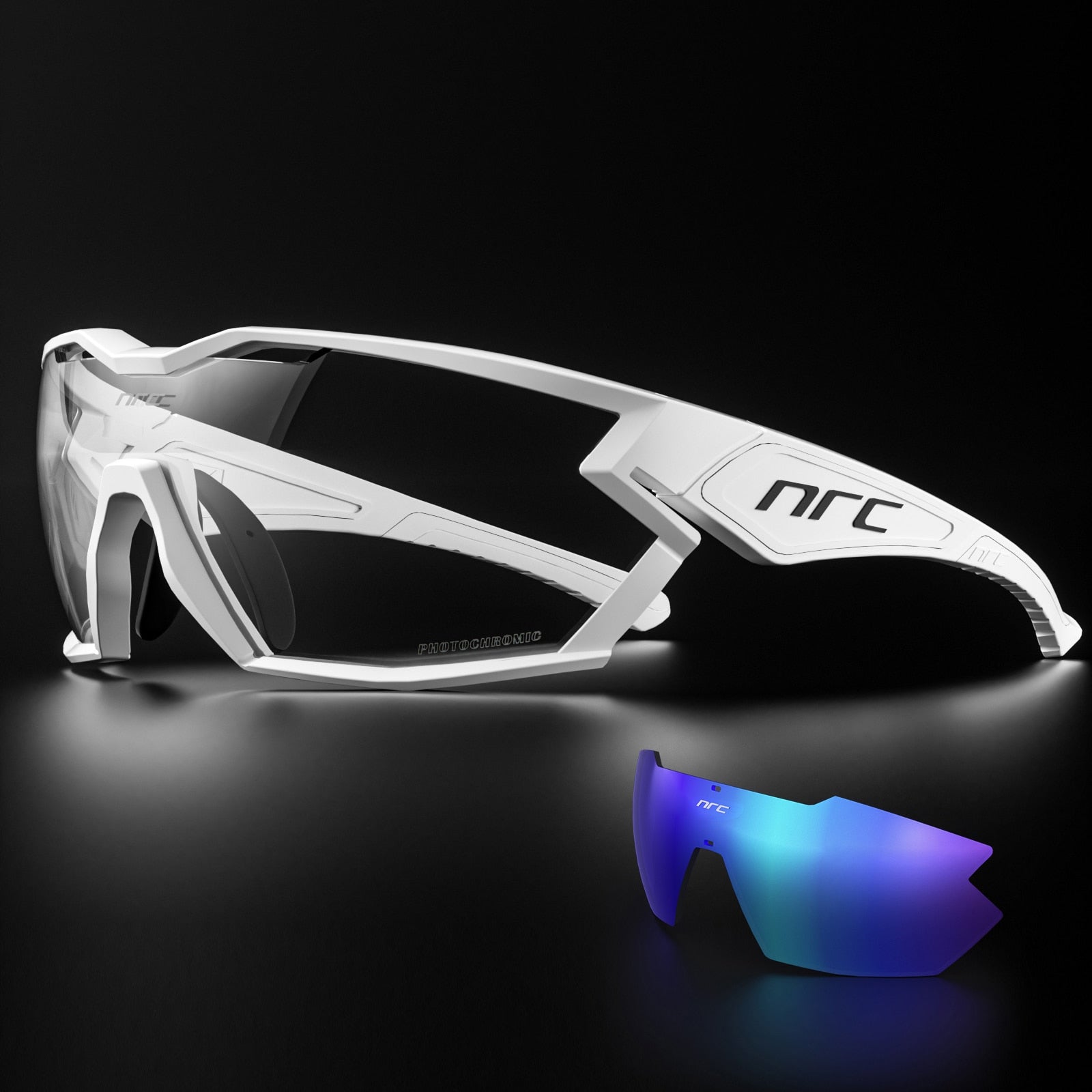 2023 NRC P-Ride Photochromic Cycling Glasses man Mountain Bike Bicycle Sport Cycling