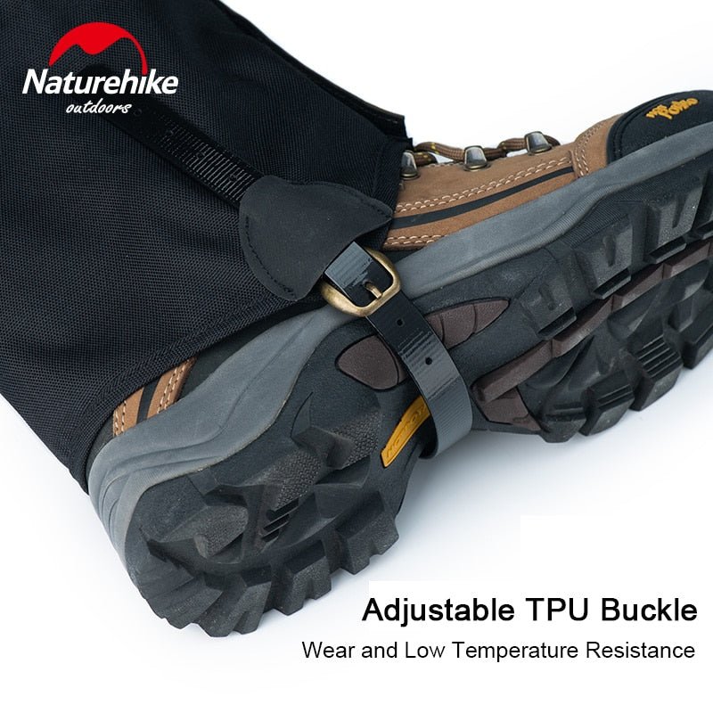 Naturehike outdoor Hiking Trekking Gaiters shoes cover Camping hiking climbing skiin