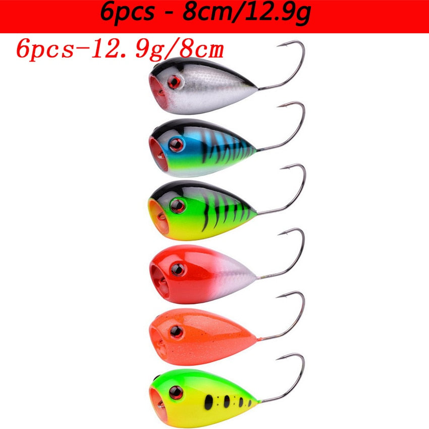 Laser Slow Mixed Minnow Fishing Lure Set Wobbler Crankbait Isca Artificial Hard