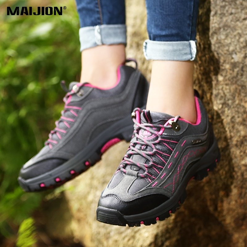 Outdoor Sport Shoes Men Non-slip Waterproof Trekking Climbing Sneakers Couples Women Hiking Shoe