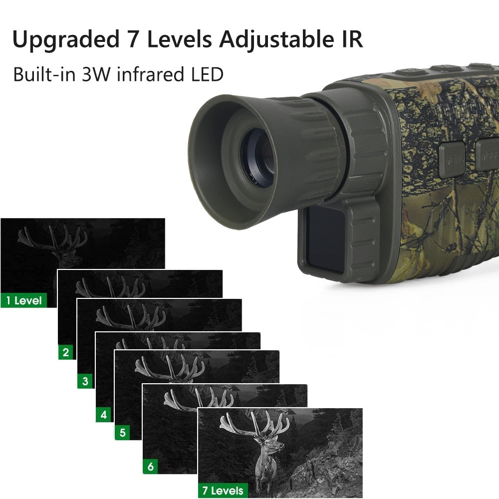 HD Infrared Night Vision Device Monocular Night Vision Camera Outdoor Digital Telescope