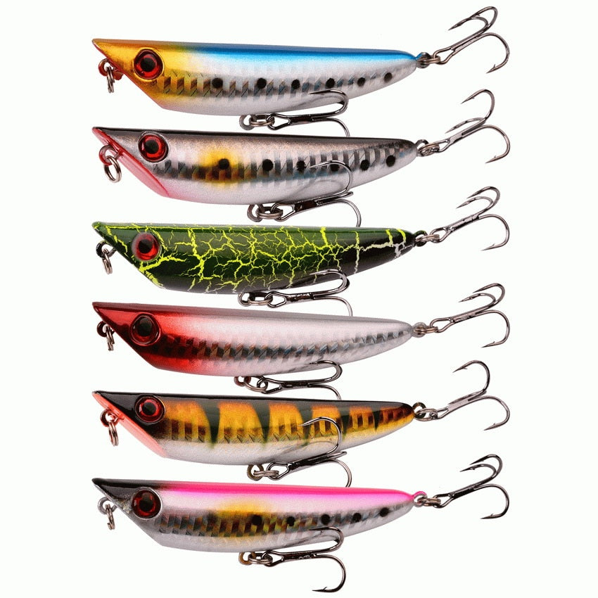 Laser Slow Mixed Minnow Fishing Lure Set Wobbler Crankbait Isca Artificial Hard