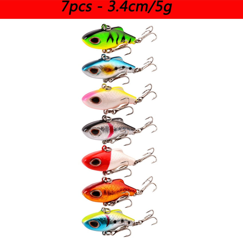 Laser Slow Mixed Minnow Fishing Lure Set Wobbler Crankbait Isca Artificial Hard