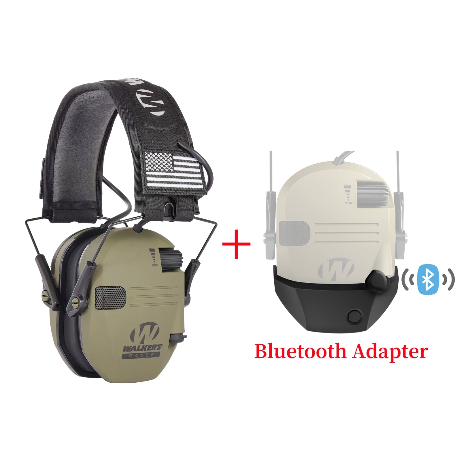 Ear Protection Safety Earmuffs Noise Reduction Slim Shooter Electronic Muffs Hearing