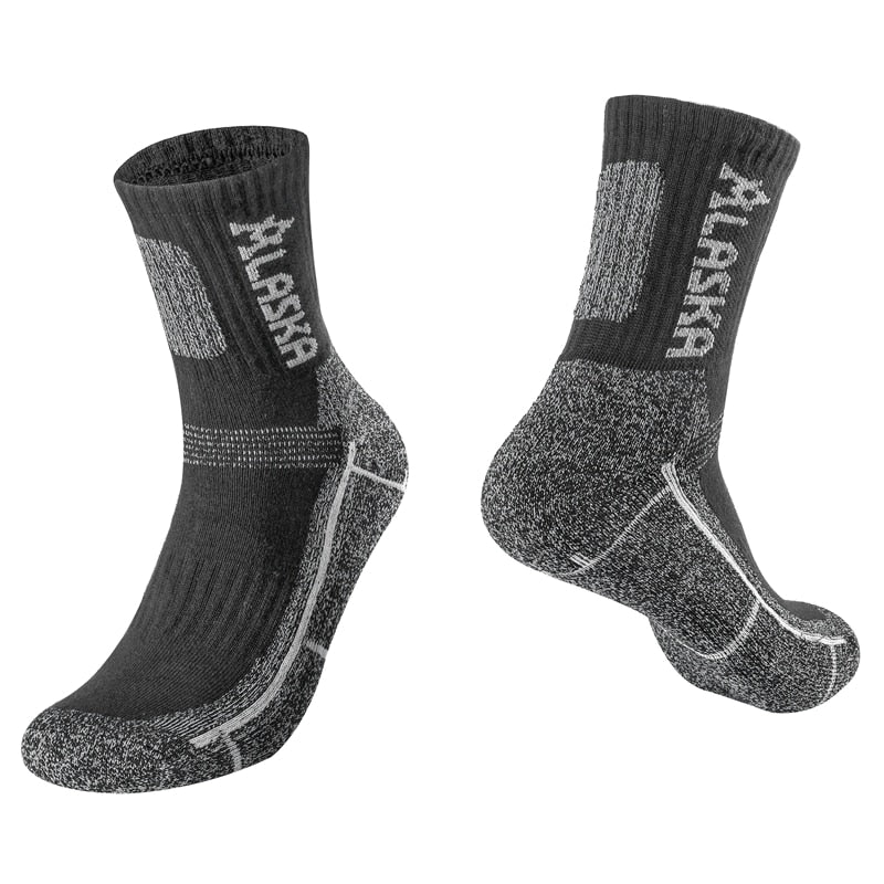 3 Pairs/Set Winter Professional Men&#39;s Sports Sock Outdoor Keep Warm Cycling Running