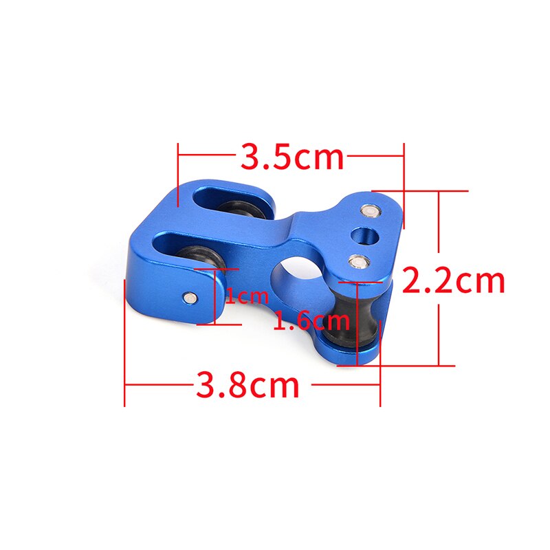 Cable Slide Aluminum Alloy Bowstring Splitter Roller Compound Bowstring Separator Accessories