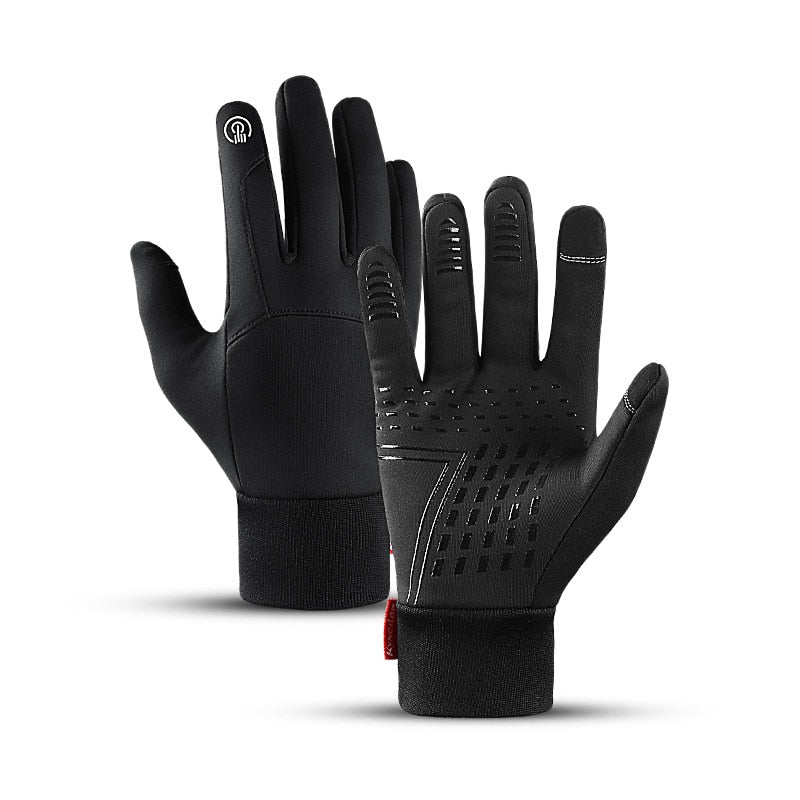 Men Women Gloves Touch Cold Waterproof Motorcycle Cycle Gloves Male Outdoor Sports Warm