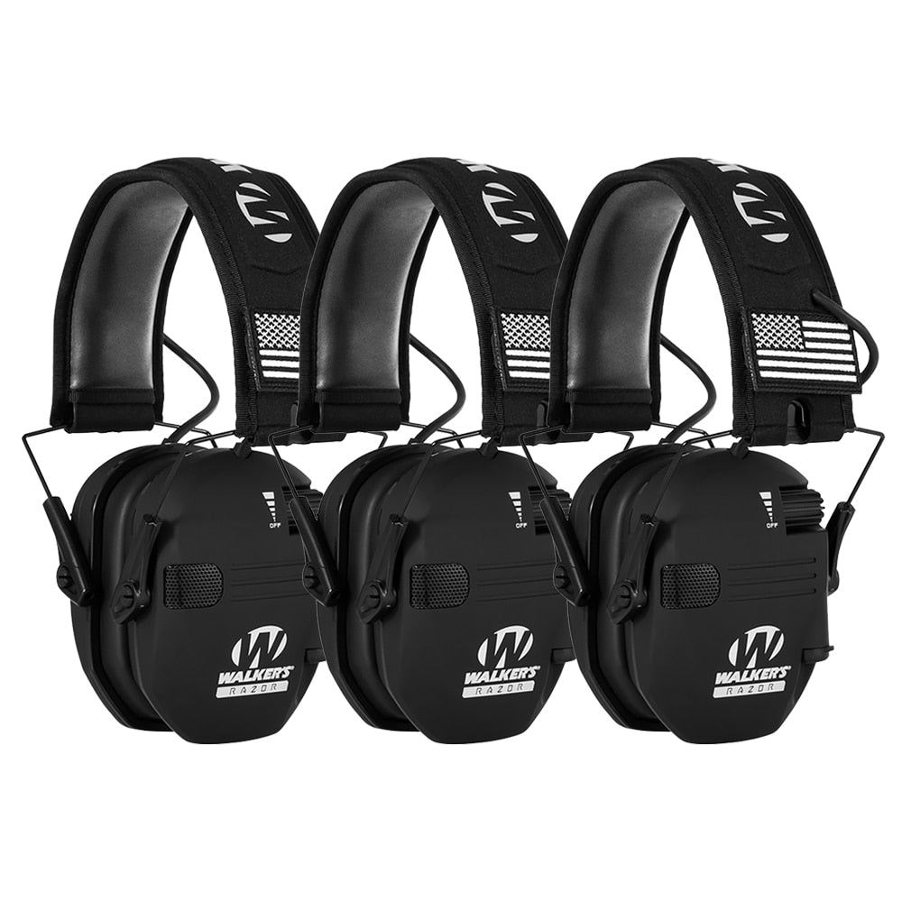 Ear Protection Safety Earmuffs Noise Reduction Slim Shooter Electronic Muffs Hearing