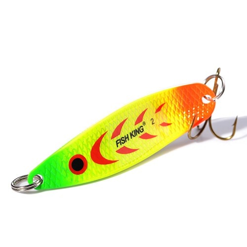 Spoon  FISHKING Fishing Lures Spoon Wobble Metal Jig Trout Spoon18g 27g Spinner