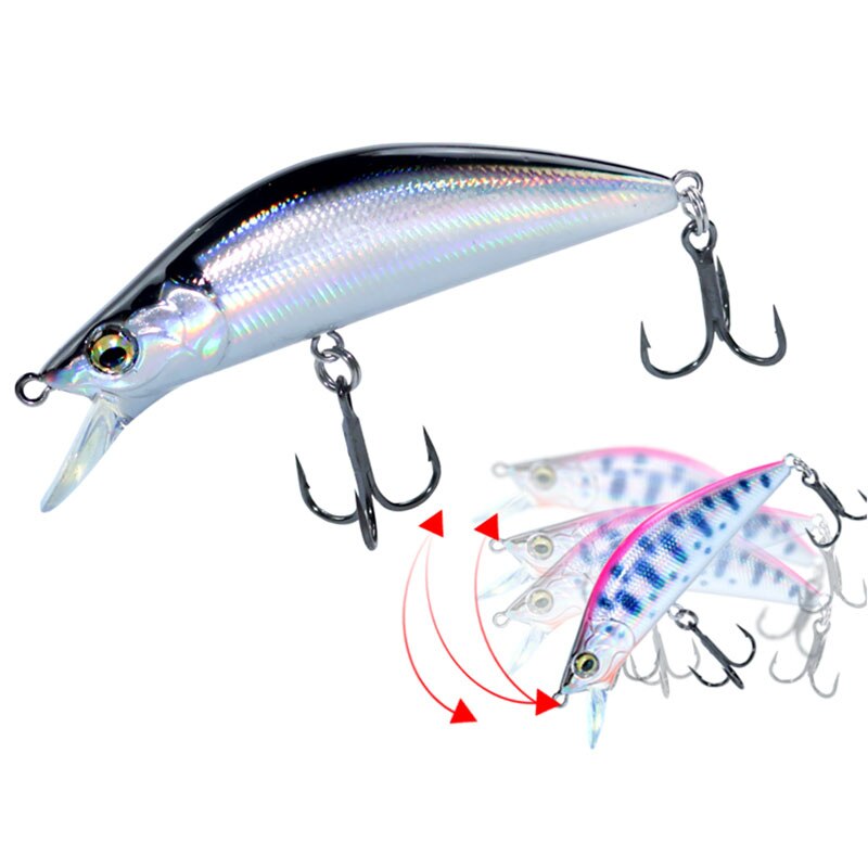 Artificial HISTOLURE Sinking Minnow  50mm/4.7g 65mm/8.2g Fishing Lures TROUT