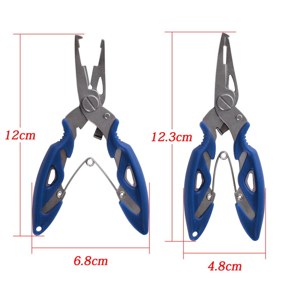 Plier Scissor Braid Line Lure Cutter Hook Remover etc. Fishing Tackle Tool Cutting Fish