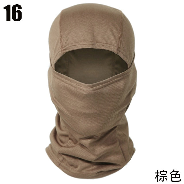 Camouflage Balaclava Full Face Mask Wargame CP Military Hat Hunting Bicycle Cycling