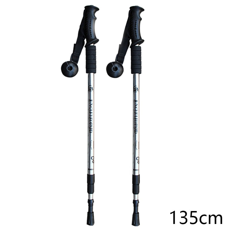 Sticks Telescopic Trekking Hiking Poles Mountaineering Walking Sticks Retractable