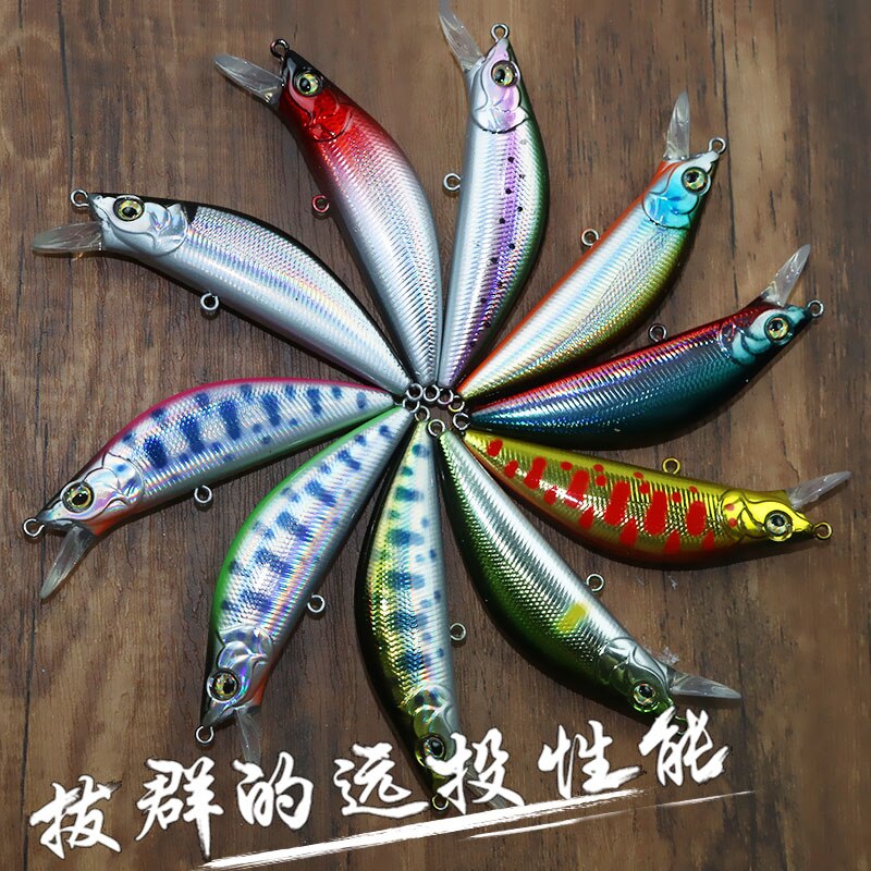 Artificial HISTOLURE Sinking Minnow  50mm/4.7g 65mm/8.2g Fishing Lures TROUT