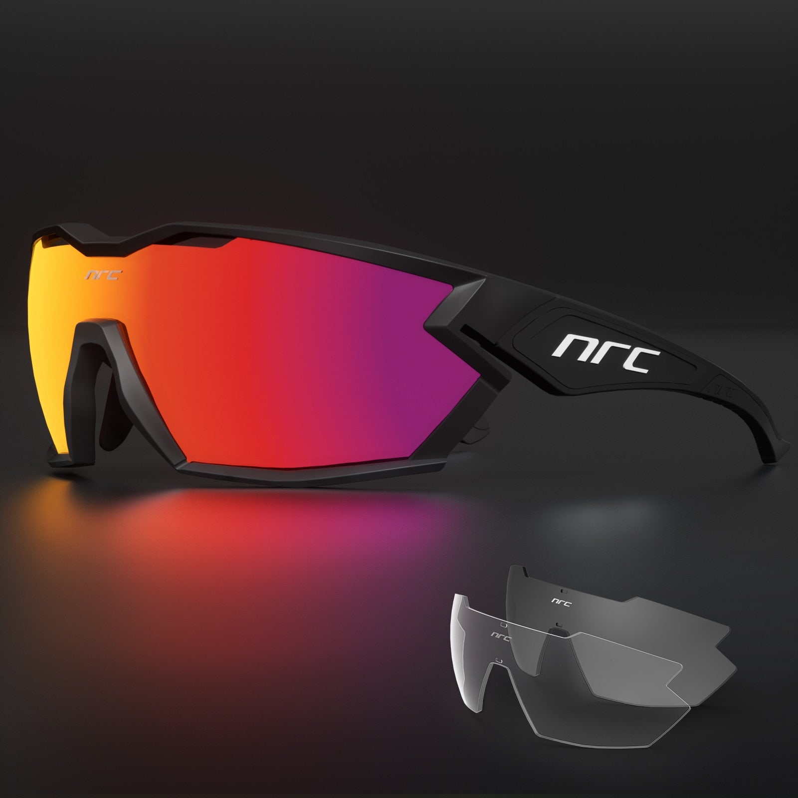 2023 NRC P-Ride Photochromic Cycling Glasses man Mountain Bike Bicycle Sport Cycling