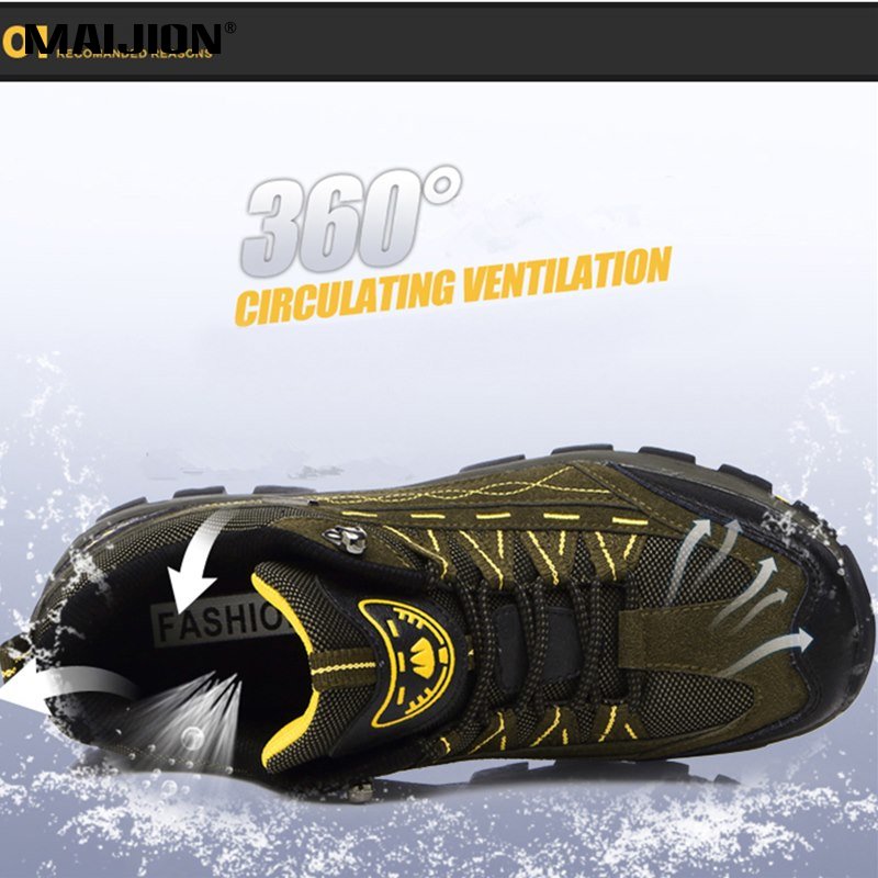 Outdoor Sport Shoes Men Non-slip Waterproof Trekking Climbing Sneakers Couples Women Hiking Shoe