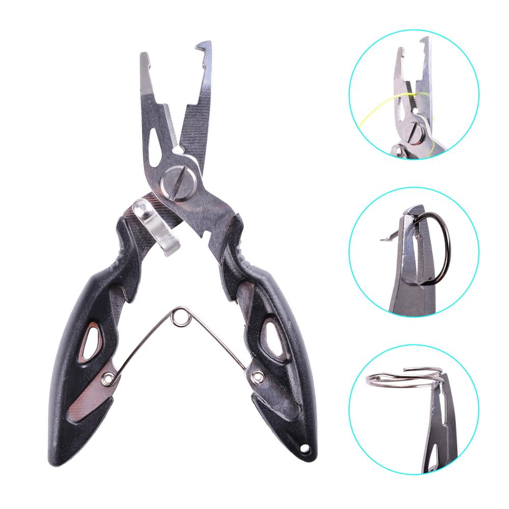 Plier Scissor Braid Line Lure Cutter Hook Remover etc. Fishing Tackle Tool Cutting Fish