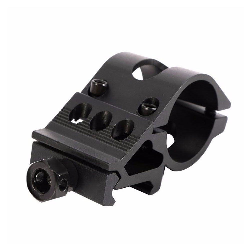 Quick Release Offset Flashlight Scope Mount 20mm Picatinny Rail 45 Degree Sight Mount