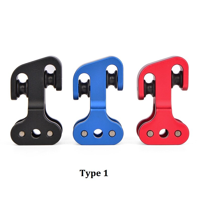 Cable Slide Aluminum Alloy Bowstring Splitter Roller Compound Bowstring Separator Accessories