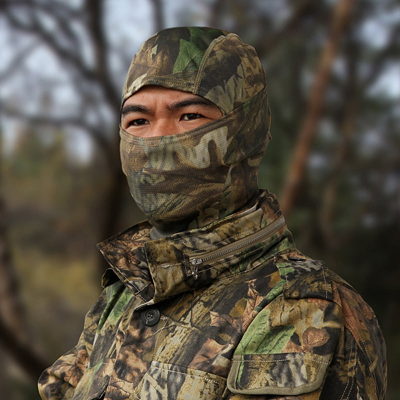 Camouflage Balaclava Full Face Mask Wargame CP Military Hat Hunting Bicycle Cycling