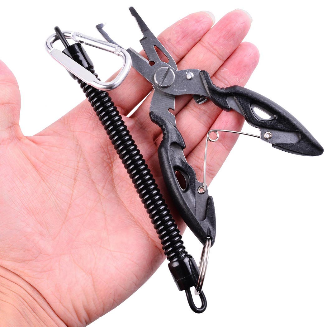 Plier Scissor Braid Line Lure Cutter Hook Remover etc. Fishing Tackle Tool Cutting Fish