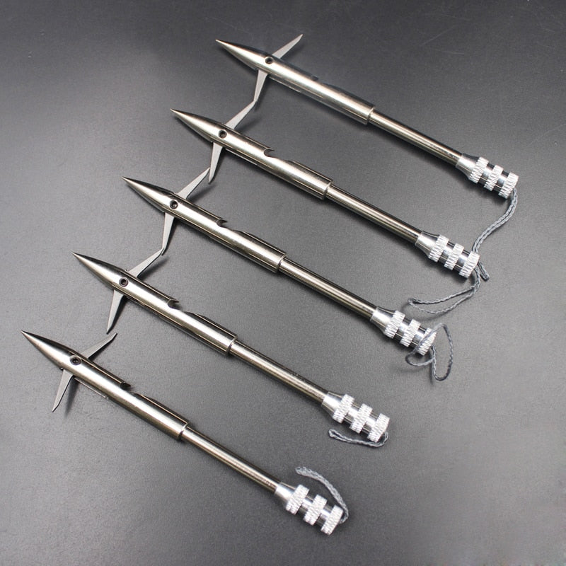 3pcs High Quality Short Fishing Darts Outdoor Riverside Archery Hunting Stainless Steel tools