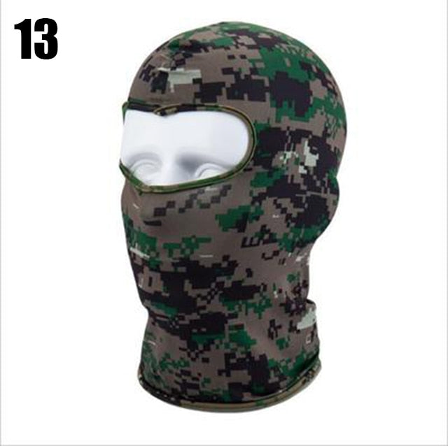 Camouflage Balaclava Full Face Mask Wargame CP Military Hat Hunting Bicycle Cycling