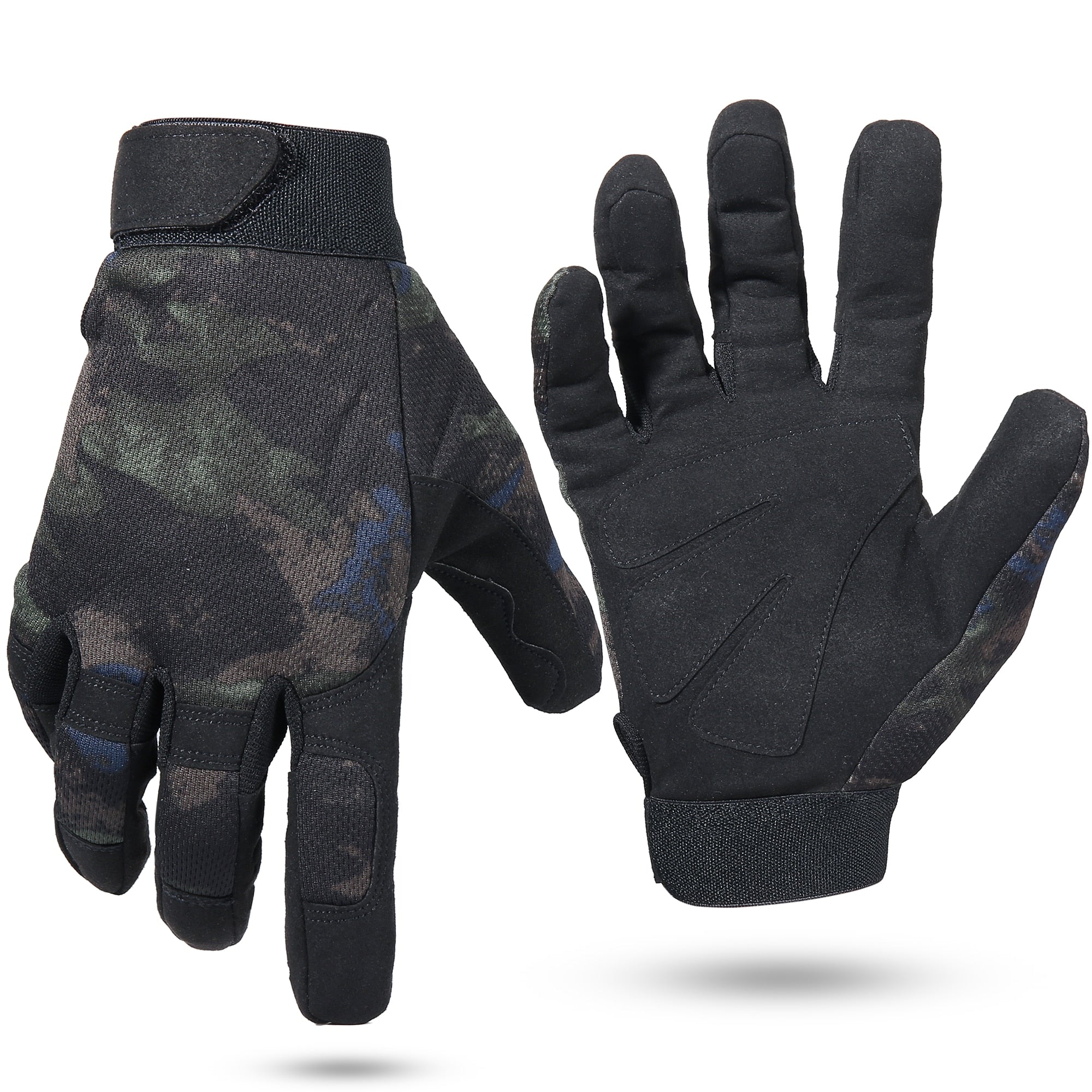 Multicam Tactical Gloves Antiskid Army Military Bicycle Airsoft Motorcycle Shoot Paintball