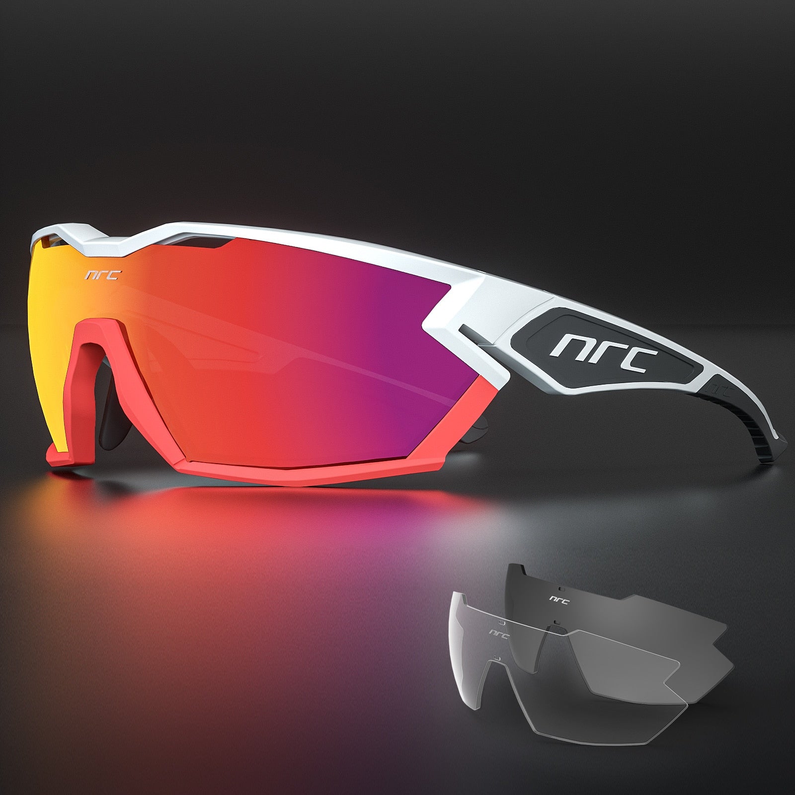 2023 NRC P-Ride Photochromic Cycling Glasses man Mountain Bike Bicycle Sport Cycling