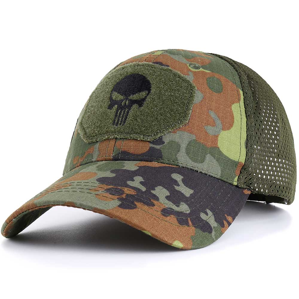 Cap Mesh Tactical Military Army Airsoft Fishing Hunting Hiking Basketball Snapback Hat