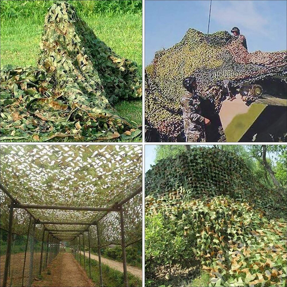 Simple Garden Decoration Camouflage Nets Gazebo Mesh Fabric Army Military Camo Netting