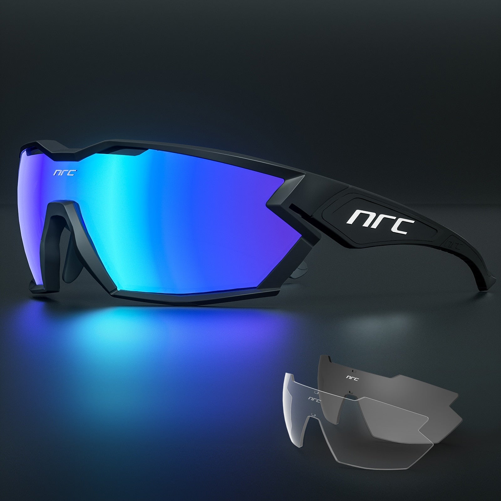 2023 NRC P-Ride Photochromic Cycling Glasses man Mountain Bike Bicycle Sport Cycling