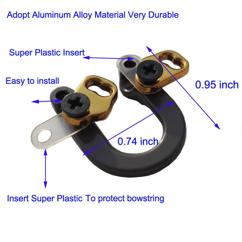 Metal Loop Metal D Ring Buckle Rope Imports Aerospace Aluminum U Compound