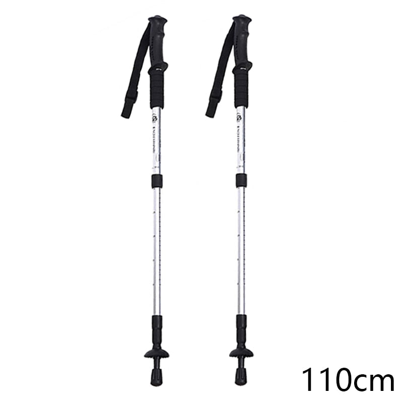 Sticks Telescopic Trekking Hiking Poles Mountaineering Walking Sticks Retractable