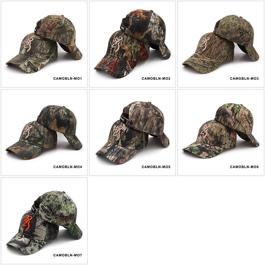 KOEP New Camo Baseball Cap Fishing Caps Men Outdoor Hunting Camouflage Jungle