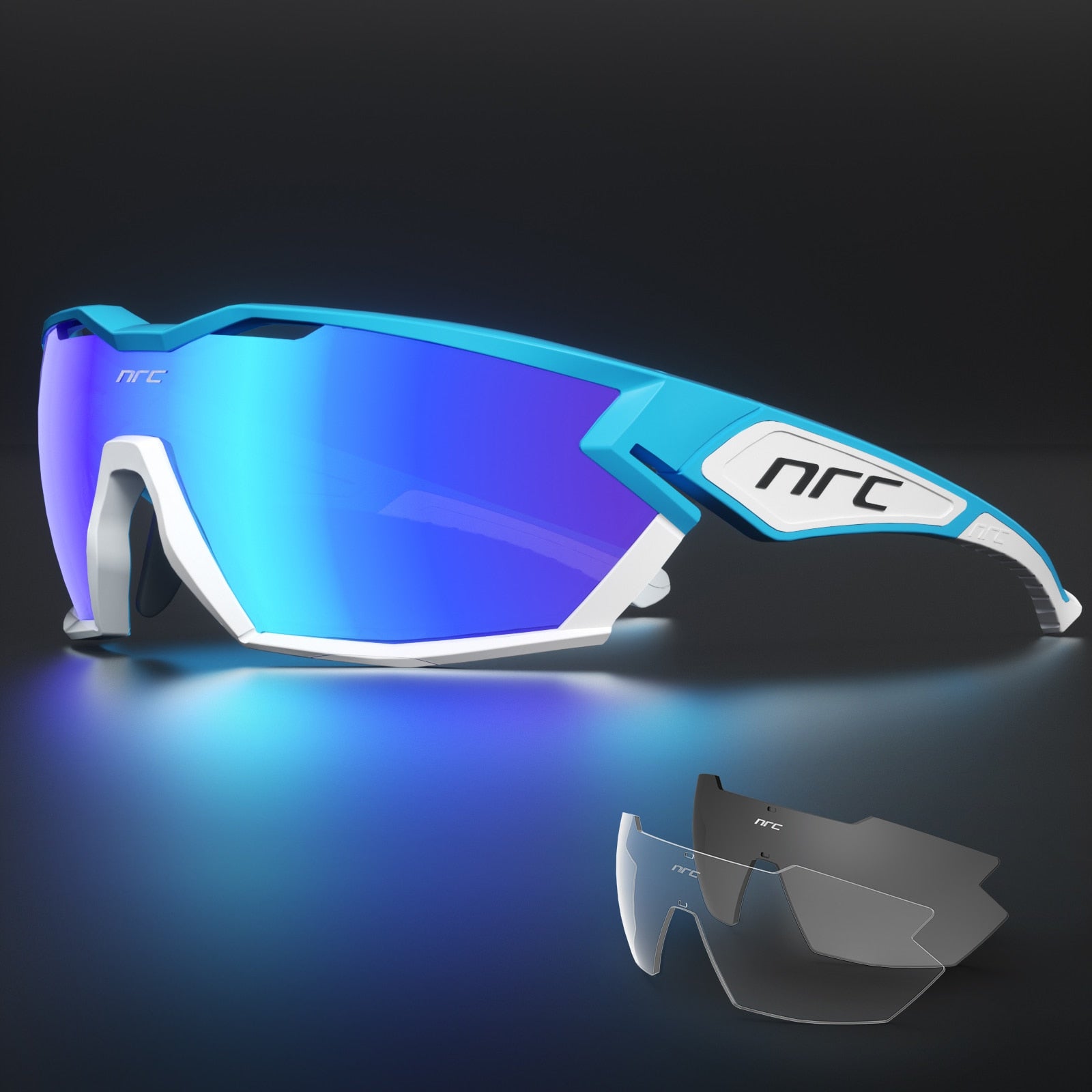 2023 NRC P-Ride Photochromic Cycling Glasses man Mountain Bike Bicycle Sport Cycling