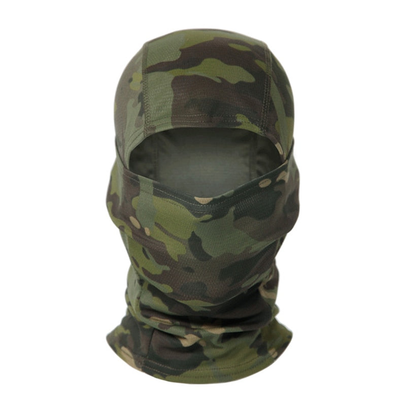 Camouflage Balaclava Full Face Mask Wargame CP Military Hat Hunting Bicycle Cycling