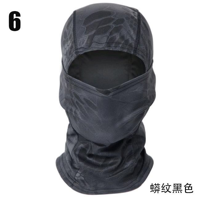 Camouflage Balaclava Full Face Mask Wargame CP Military Hat Hunting Bicycle Cycling