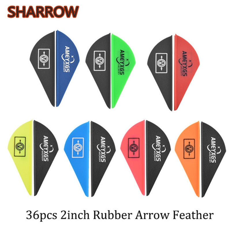 Feathers Archery Compound Recurve Bow Shooting High Speed Feather for Outdoor