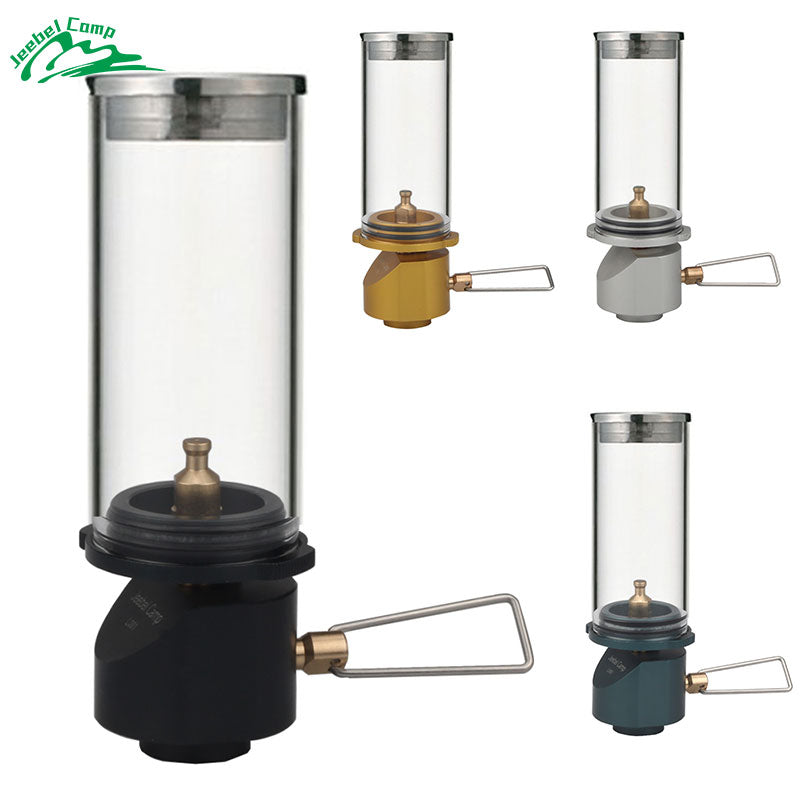 L001 Gas Camping Lantern Camp Equipment Gas Candle Lights Lamp for Ourdoor Tent