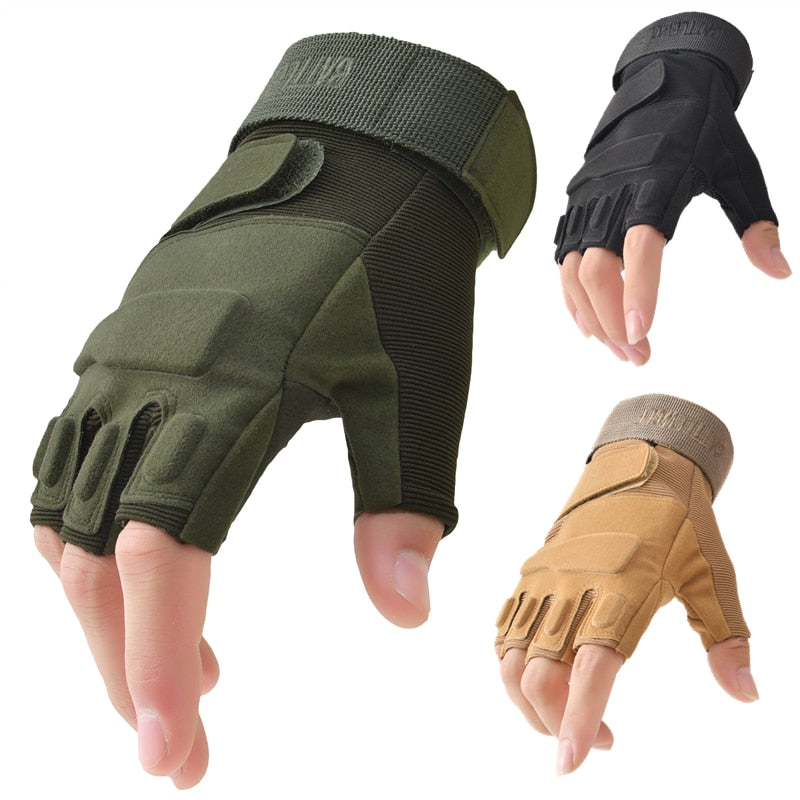 Outdoor Tactical Gloves Airsoft Sport Gloves Half Finger Military Men Women Combat