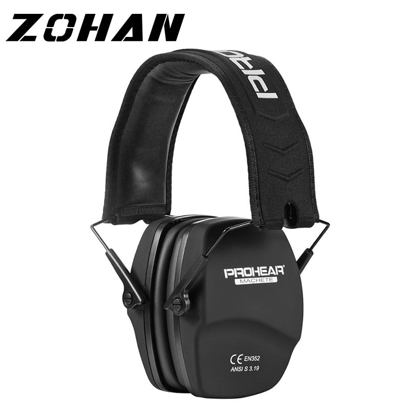 ZOHAN Noise Reduction Safety EarMuffs NRR 26dB Shooters Hearing Protection Earmuffs