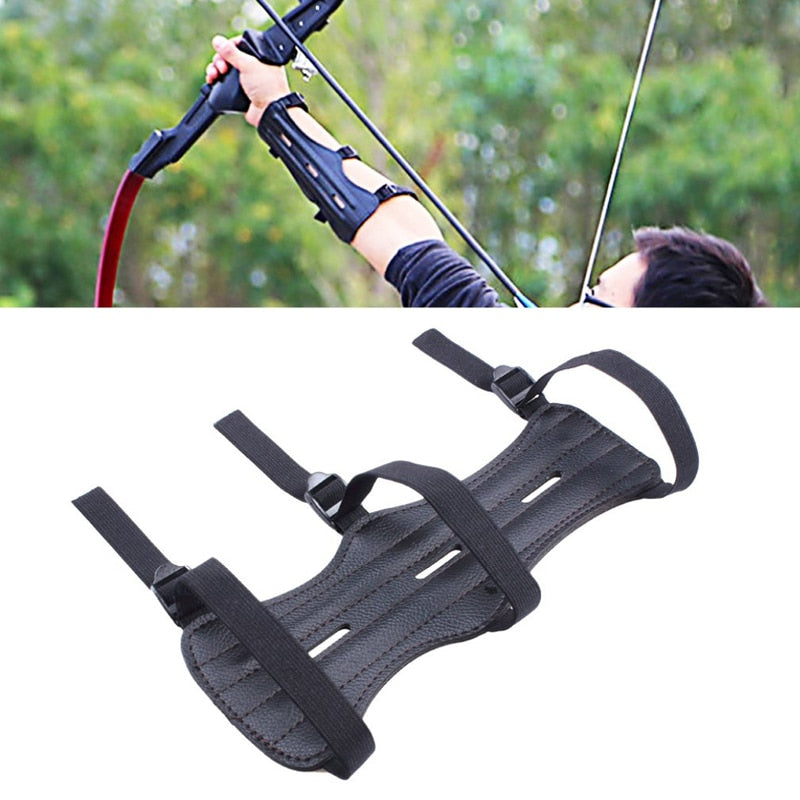 Adjustable Archery For Hunting Practice Protection Safe Strap Armband Arm Guard Protection