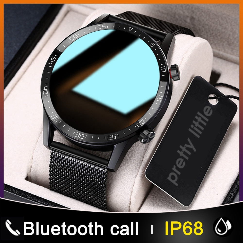 L13 Smart Watch Men IP68 Waterproof ECG PPG Bluetooth Call Blood Pressure Heart Rate